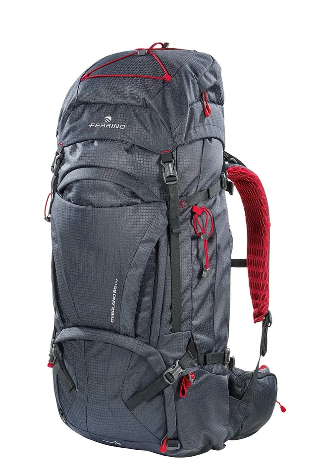 ferrino-overland-65-10-zaino-da-trekking-unisex-nero-75-l-totali-dorso-double-er image 1