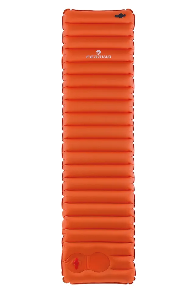 ferrino-swift-materassino-gonfiabile-arancione-200x60-cm-con-pompa-a-pedale-inte image 1