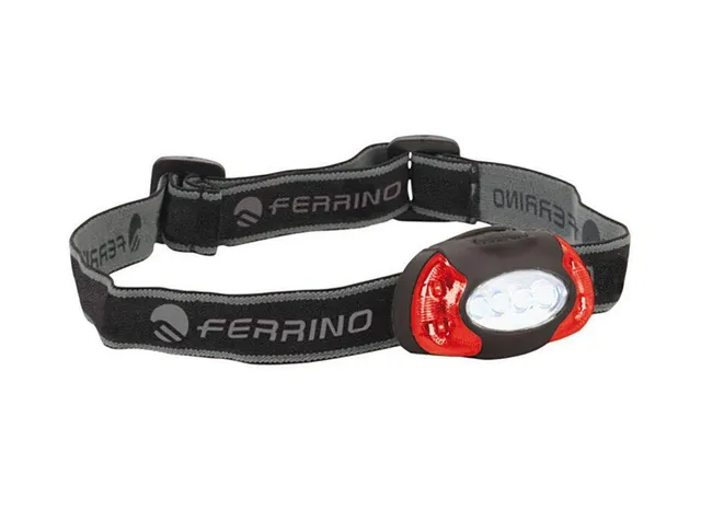 ferrino-snap-lampada-led-da-testa-con-3-intensit-4-led-bianchi-e-4-rossi-banda-e image 1