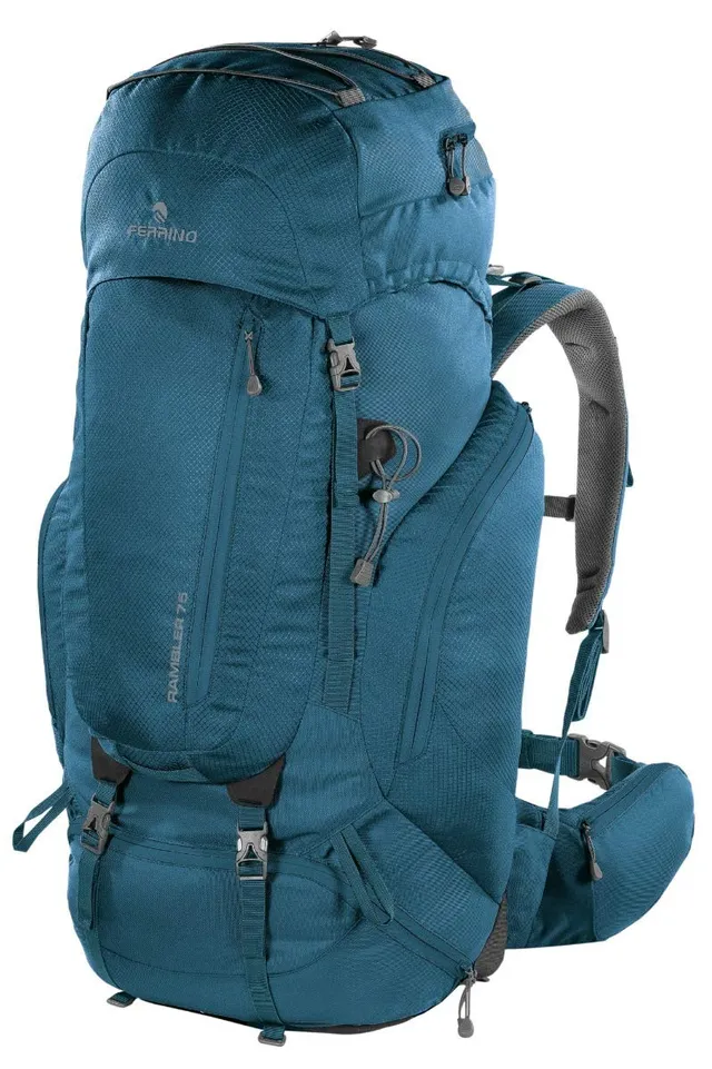 ferrino-rambler-75-zaino-da-trekking-unisex-blu-75-l-dorso-double-ergo-adjustmen image 1