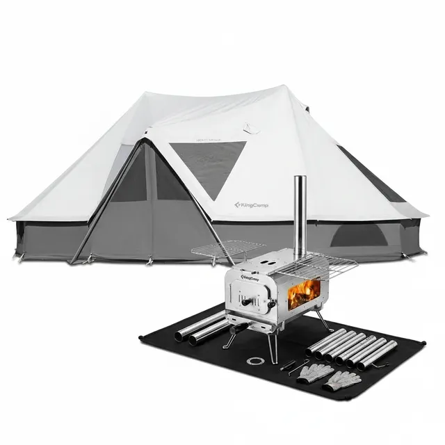 kingcamp-khan-palace-bundle-tenda-glamping-invernale-12-persone-in-policotone-co image 1