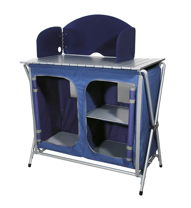 ferrino-quick-kitchen-plus-mobiletto-cucina-da-campeggio-pieghevole-in-alluminio image 1