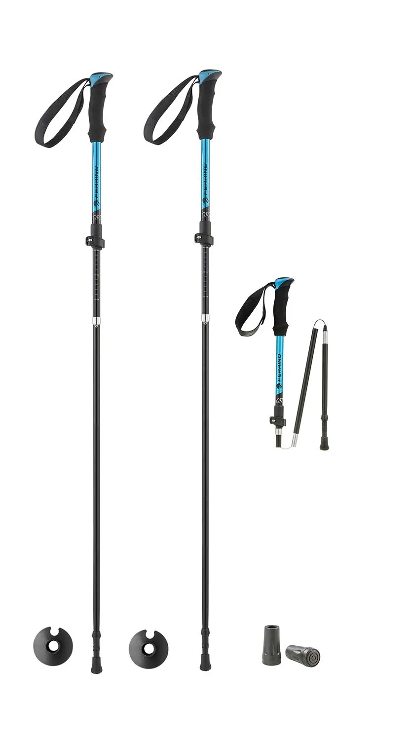 ferrino-ortles-bastoncini-da-trekking-telescopici-e-pieghevole-in-alluminio-7075 image 1