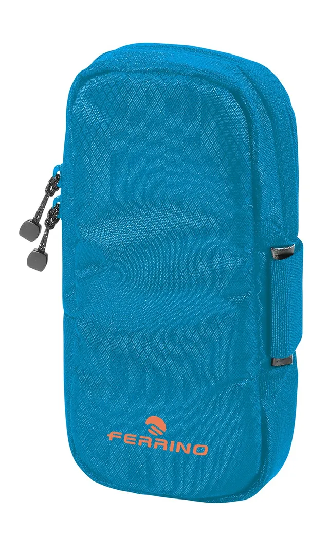 ferrino-higway-porta-cellulare-imbottito-blu-per-zaini-da-trekking image 1