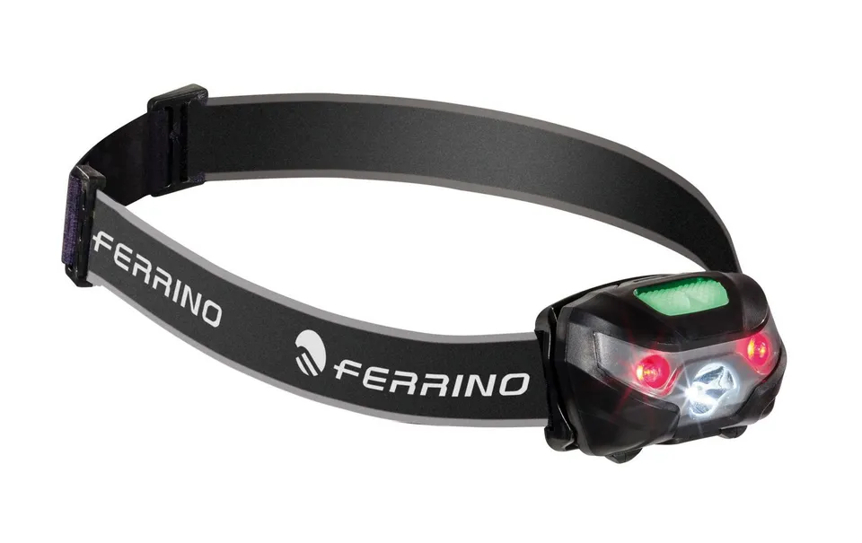 ferrino-blitz-lampada-frontale-led-nera-con-rivestimento-neoprene-moschettone-e- image 1