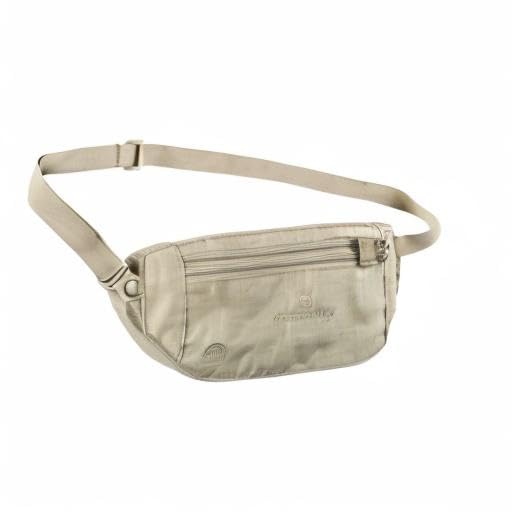 ferrino-drake-marsupio-porta-documenti-sottogiacca-unisex-in-cotone-ripstop-beig image 5