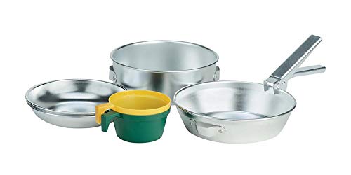 ferrino-popote-duo-set-cucina-da-campeggio-con-pentola-padella-2-piatti-in-allum image 2