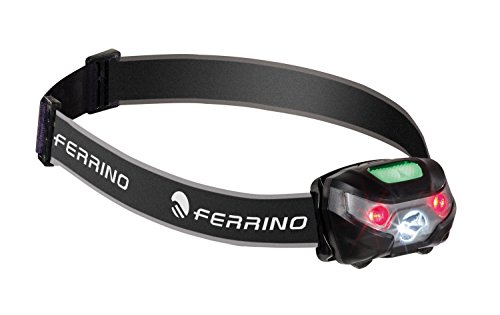 ferrino-blitz-lampada-frontale-led-nera-con-rivestimento-neoprene-moschettone-e- image 2