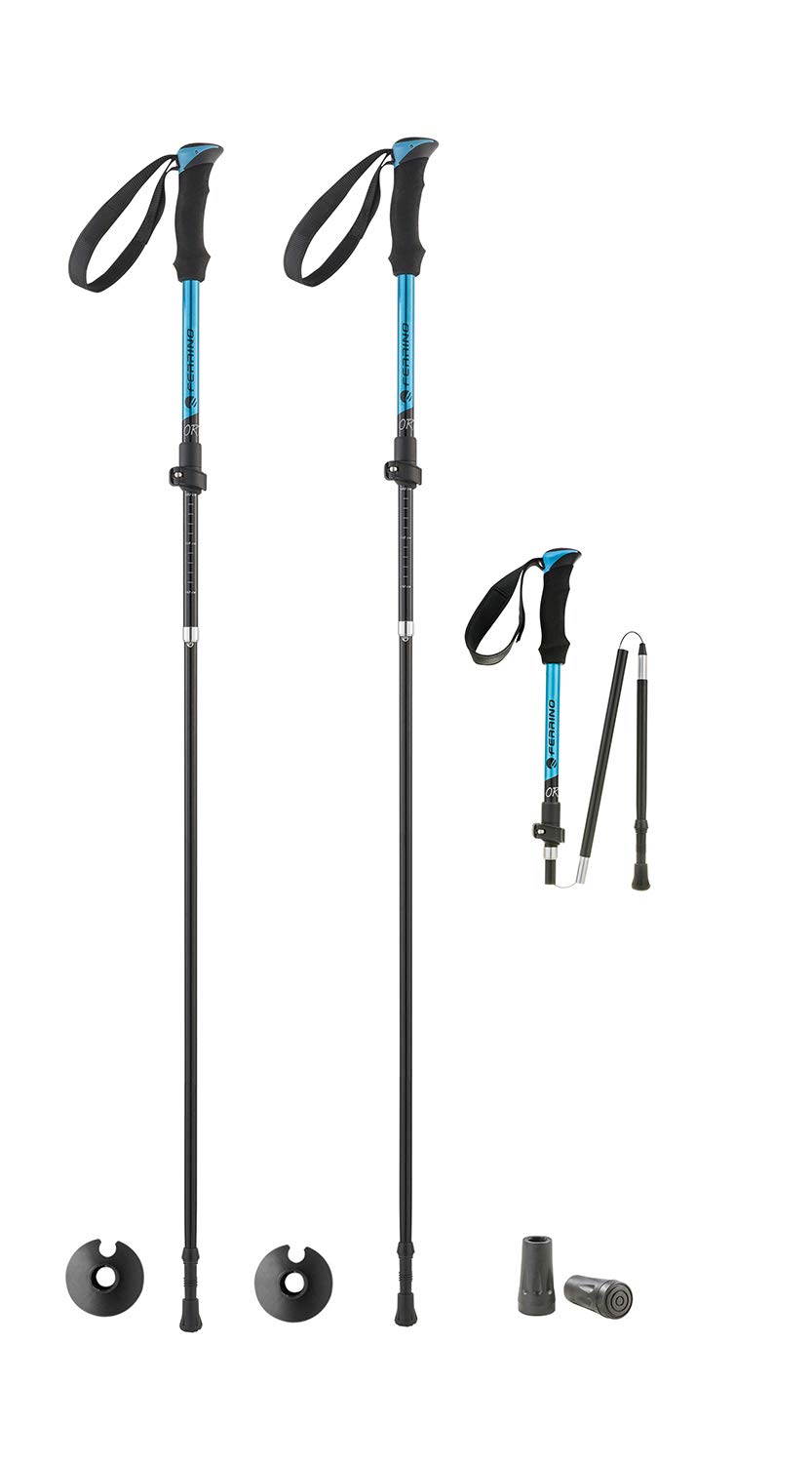 ferrino-ortles-bastoncini-da-trekking-telescopici-e-pieghevole-in-alluminio-7075 image 1