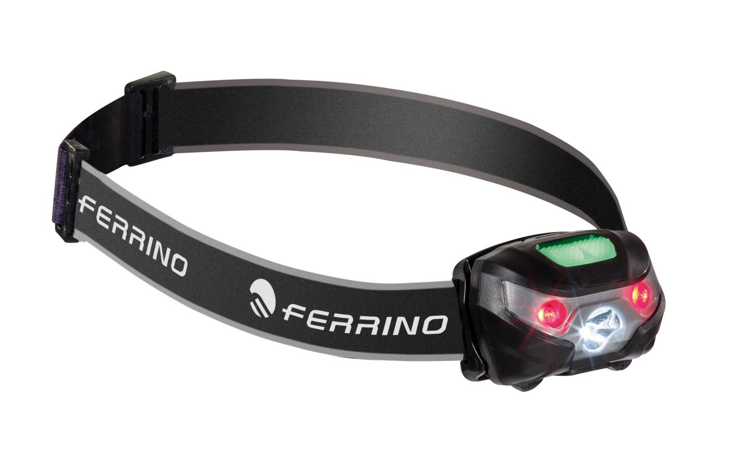 ferrino-blitz-lampada-frontale-led-nera-con-rivestimento-neoprene-moschettone-e- image 1