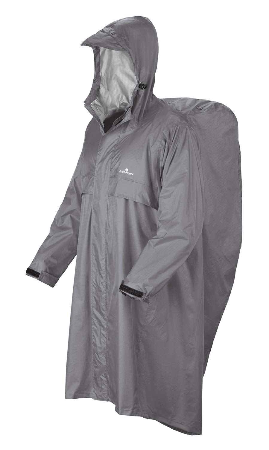 ferrino-trekker-mantella-antipioggia-impermeabile-unisex-2000-mm-con-cerniera-fr image 1
