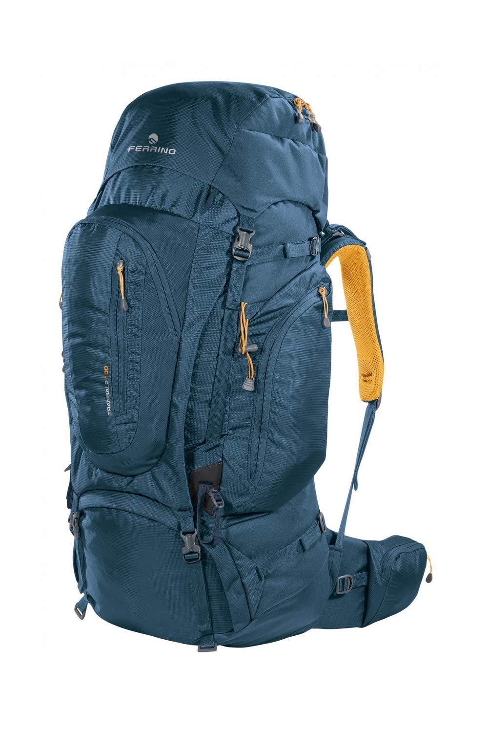 ferrino-transalp-75-zaino-trekking-75-litri-rosso-unisex-con-dorso-double-ergo-a image 8