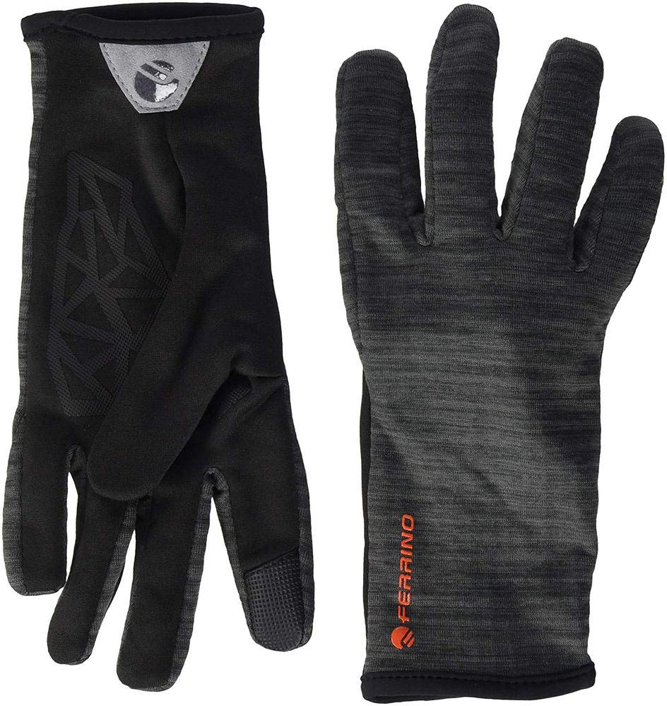 ferrino-grip-guanti-antiscivolo-unisex-per-touchscreen-grigio-taglia-xl-caldi-e- image 2