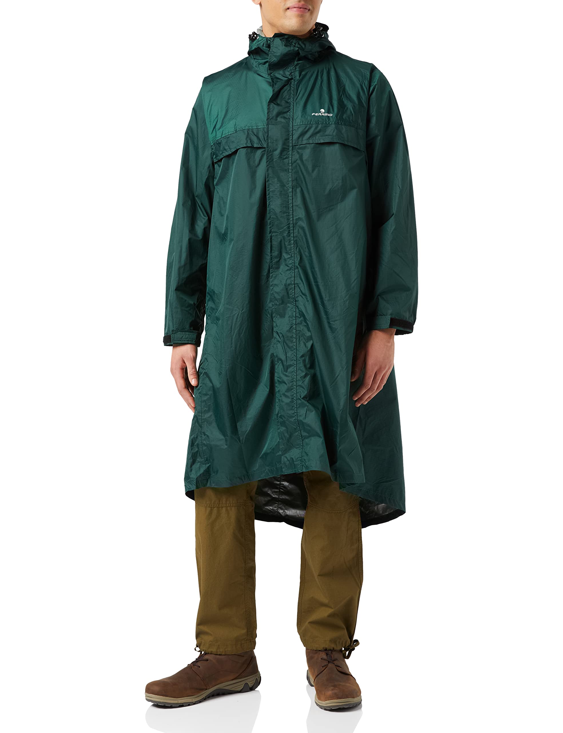 ferrino-trekker-mantella-antipioggia-impermeabile-unisex-2000-mm-con-cerniera-fr image 2