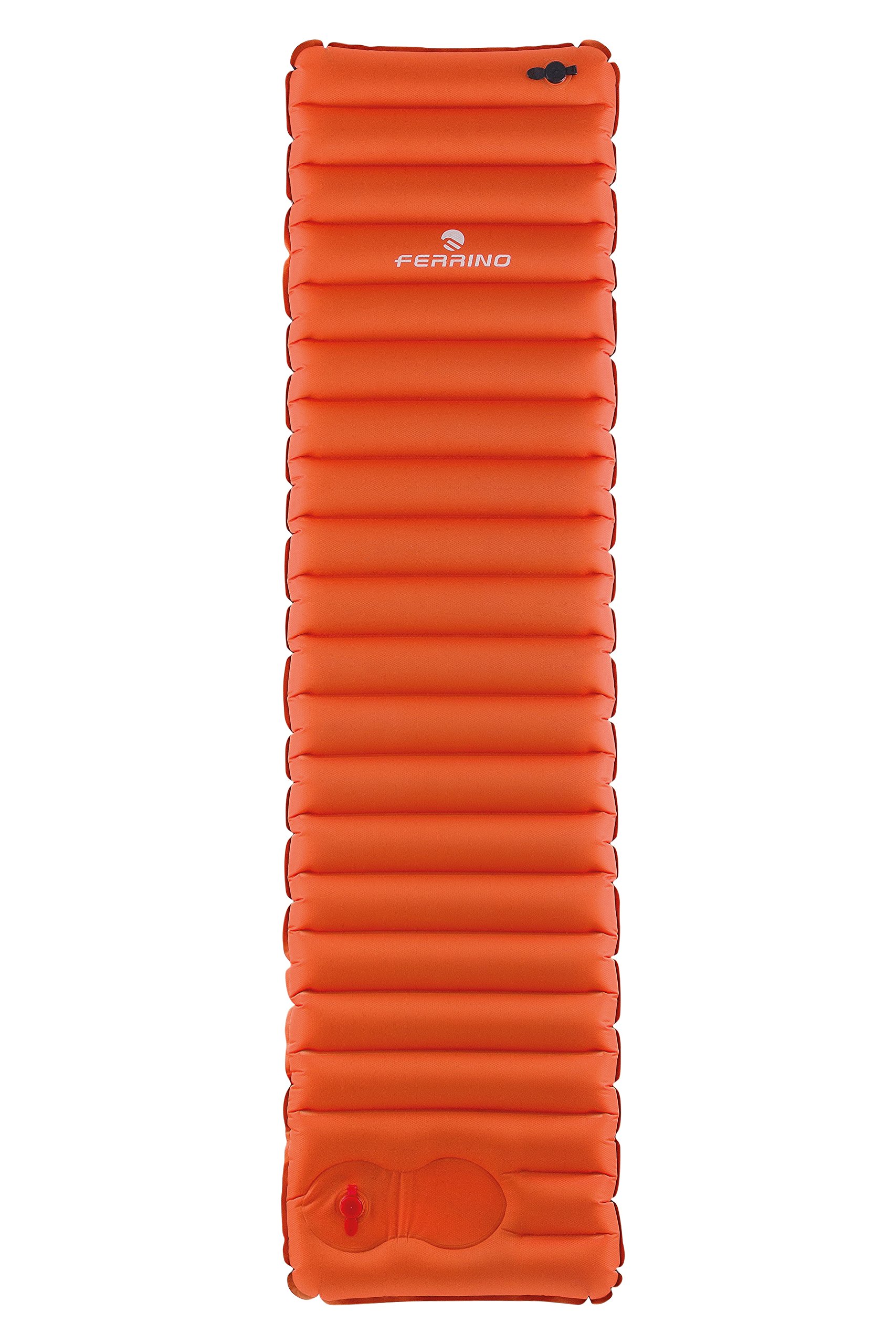 ferrino-swift-materassino-gonfiabile-arancione-200x60-cm-con-pompa-a-pedale-inte image 1