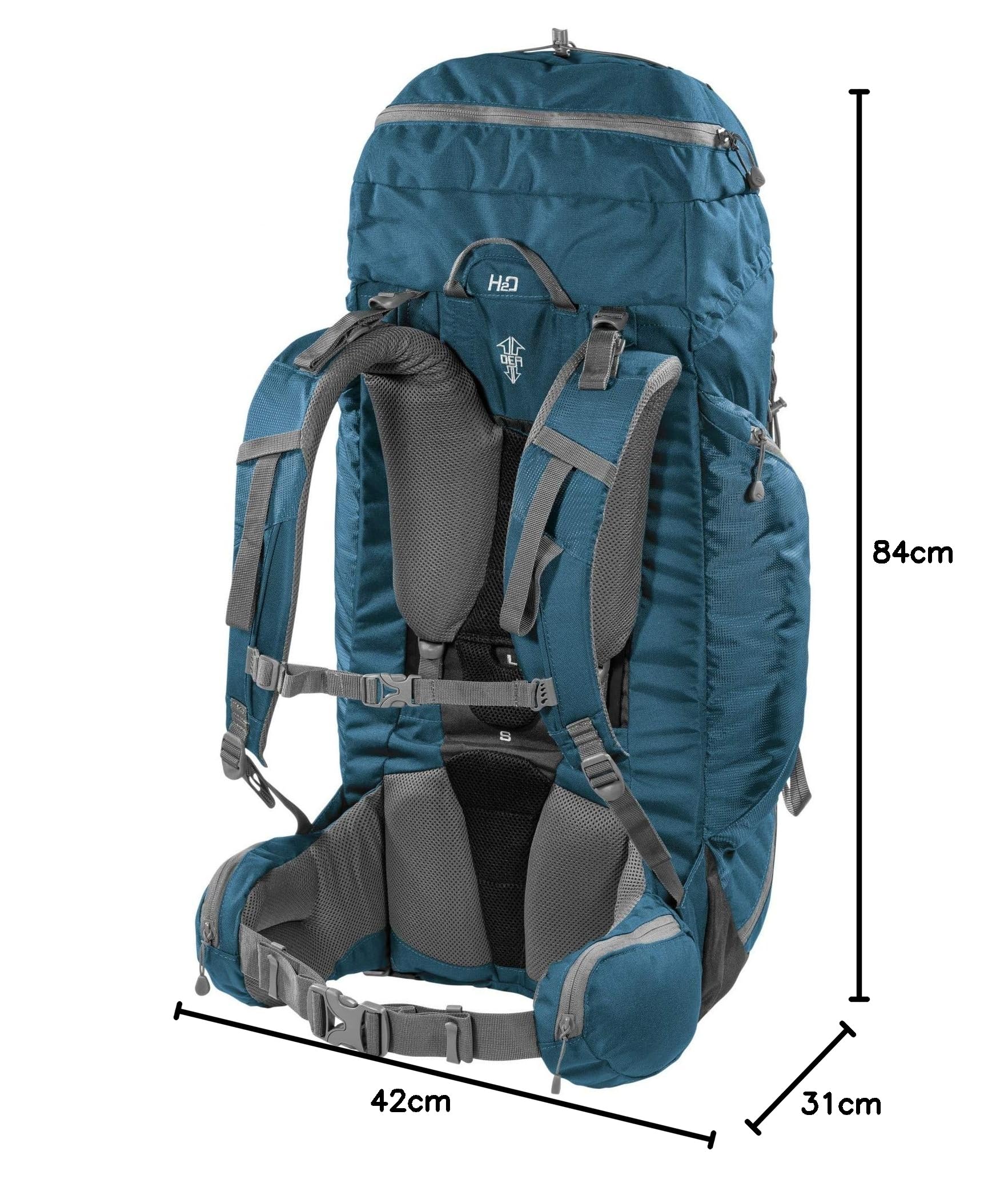 ferrino-rambler-75-zaino-da-trekking-unisex-blu-75-l-dorso-double-ergo-adjustmen image 3