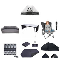 kingcamp-khan-villa-luxury-bundle-tenda-glamping-4-stagioni-con-divano-gonfiabil image 5