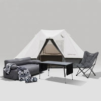 kingcamp-khan-villa-luxury-bundle-tenda-glamping-4-stagioni-con-divano-gonfiabil image 3